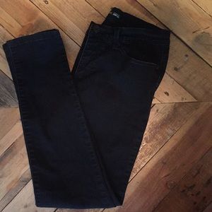 Lee Slim Fit Skinny Leg Black Jeans Size 6M